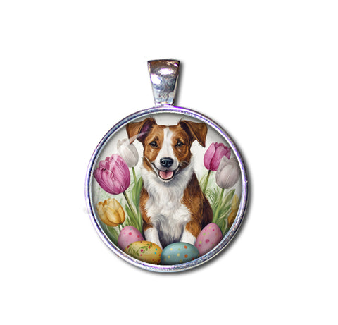 Easter Adorable Russell Terrier