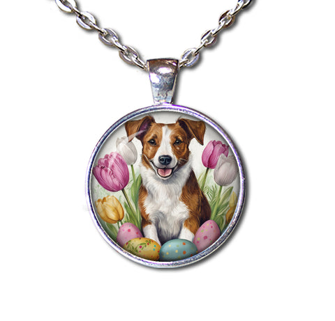 Easter Adorable Russell Terrier