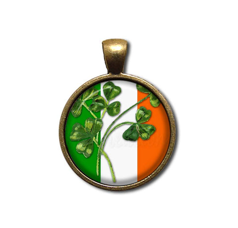 St. Patrick's Day Irish Flag Shamrock