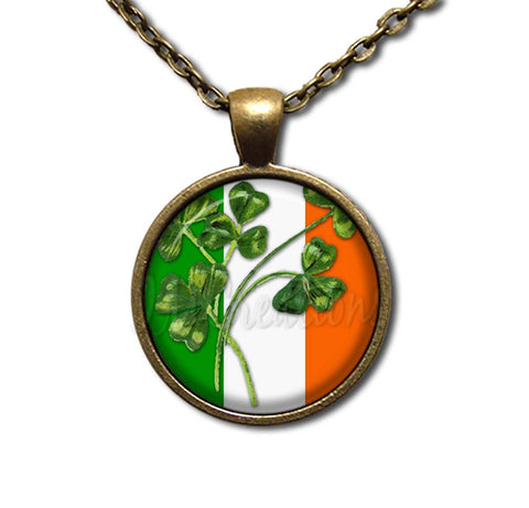 St. Patrick's Day Irish Flag Shamrock