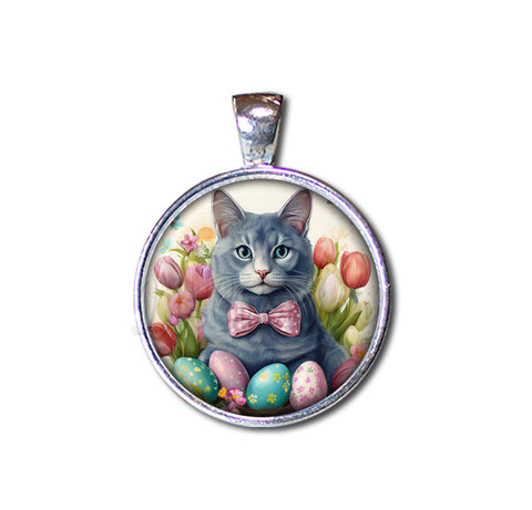 Easter Russian Gray Blue Cat