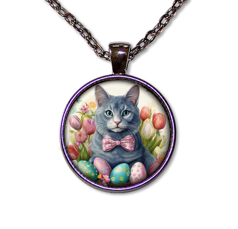 Easter Russian Gray Blue Cat