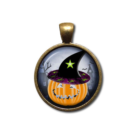 Halloween Magical Wizard Pumpkin