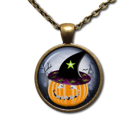 Halloween Magical Wizard Pumpkin