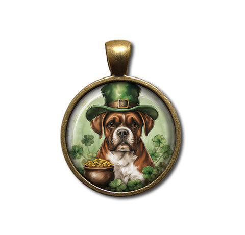 St Patrick's Day Boxer Dog Lovers