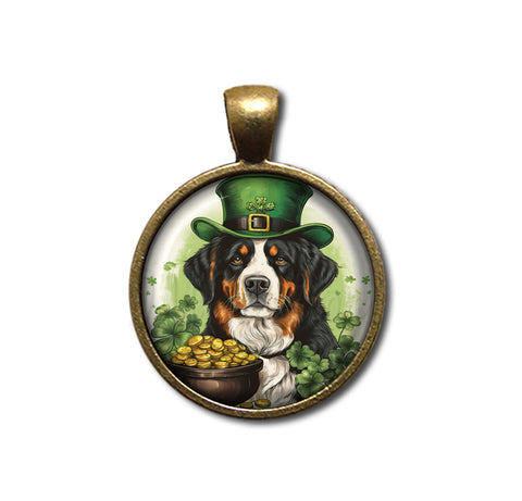 St Patrick's Day Aussie Shepherd Dog