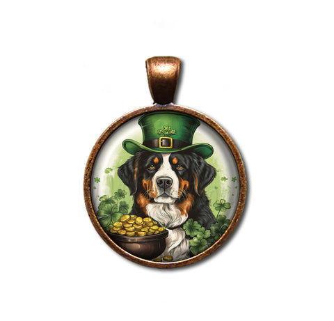 St Patrick's Day Aussie Shepherd Dog