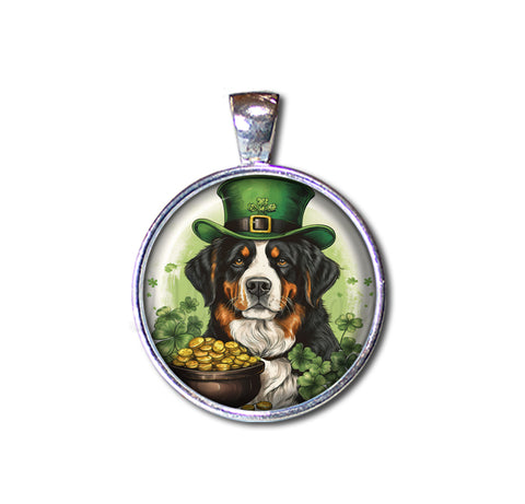 St Patrick's Day Aussie Shepherd Dog
