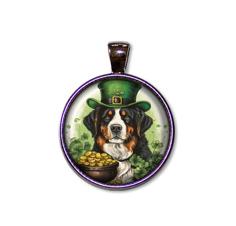 St Patrick's Day Aussie Shepherd Dog