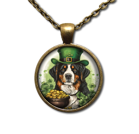 St Patrick's Day Aussie Shepherd Dog