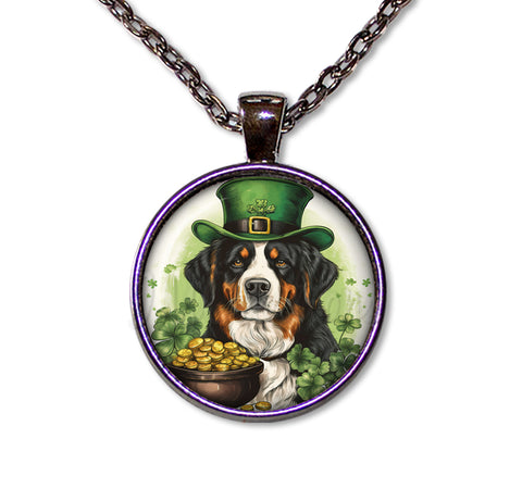 St Patrick's Day Aussie Shepherd Dog