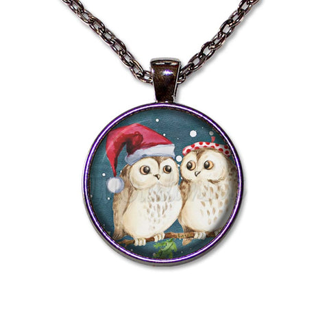 Couple of Santa Owls