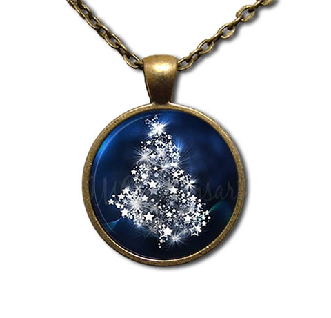 Christmas Tree Deep Blue