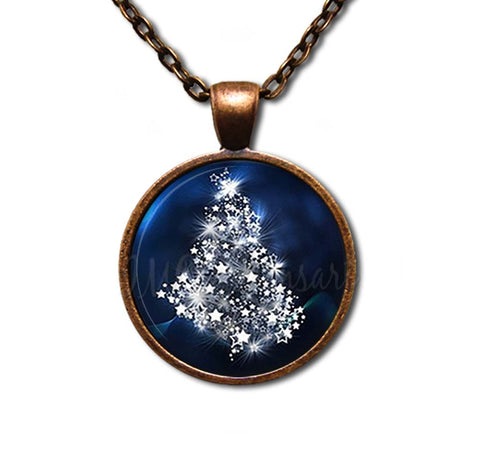 Christmas Tree Deep Blue