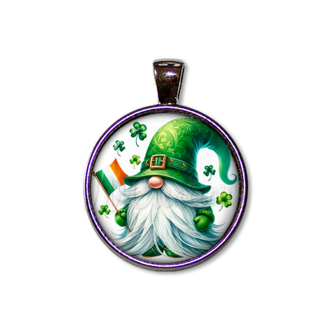 St Patrick's Day Gnome with Irish Flag