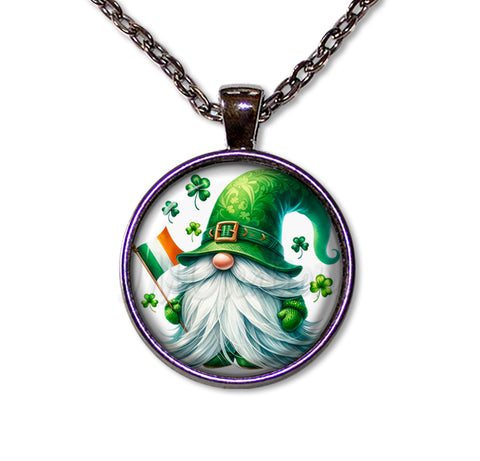 St Patrick's Day Gnome with Irish Flag