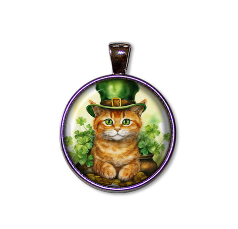 St Patrick's Day Sweet Tabby Kitten