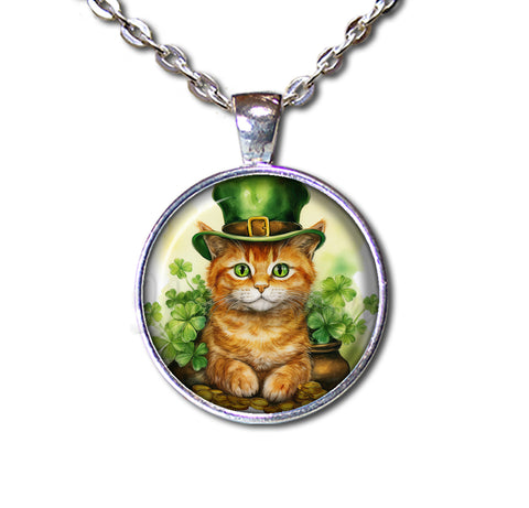 St Patrick's Day Sweet Tabby Kitten