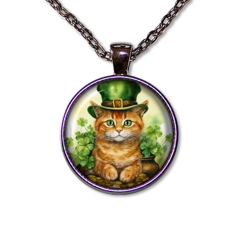 St Patrick's Day Sweet Tabby Kitten