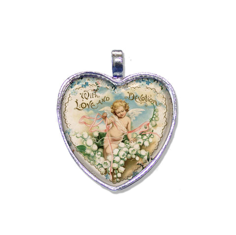 Victorian Cherub Love and Devotion