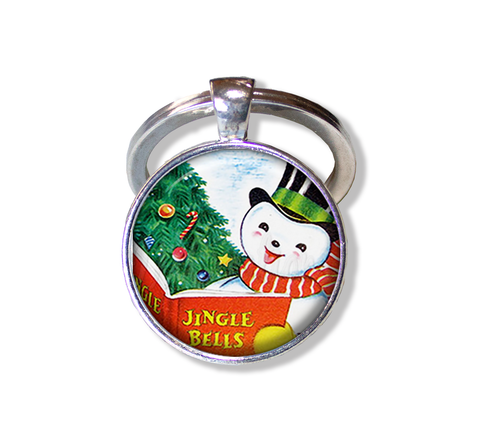 Vintage Jingle Bell Snowman