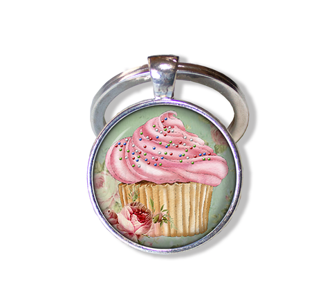 Shabby Chic Pink Cupcake