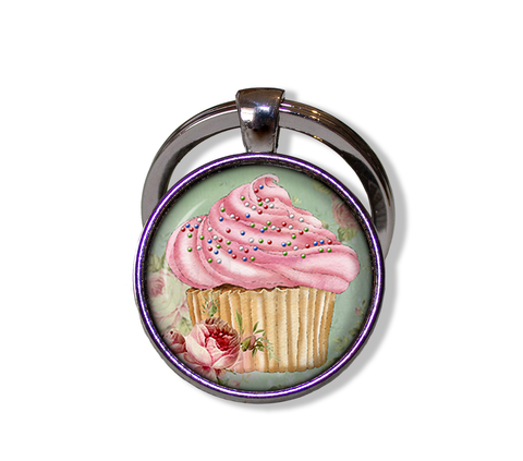 Shabby Chic Pink Cupcake