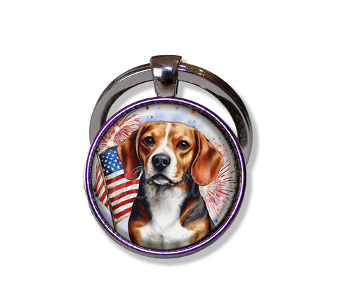 Patriotic Beagle Doggie