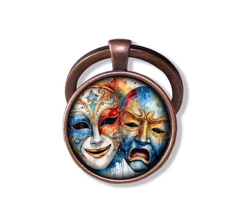 Colorful Theater Comedy and Tragedy