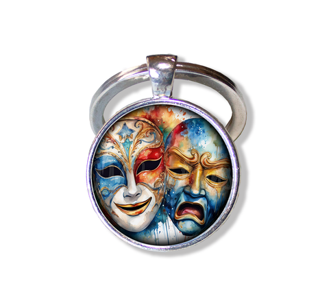 Colorful Theater Comedy and Tragedy