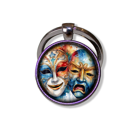 Colorful Theater Comedy and Tragedy