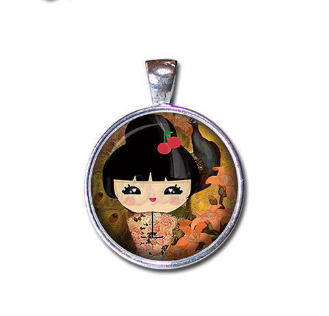 Kokeshi Doll in Autumn