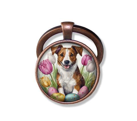 Easter Adorable Russell Terrier