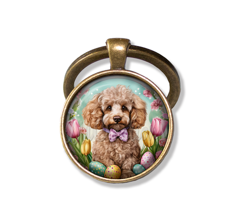 Easter Cute Poodle Doggie