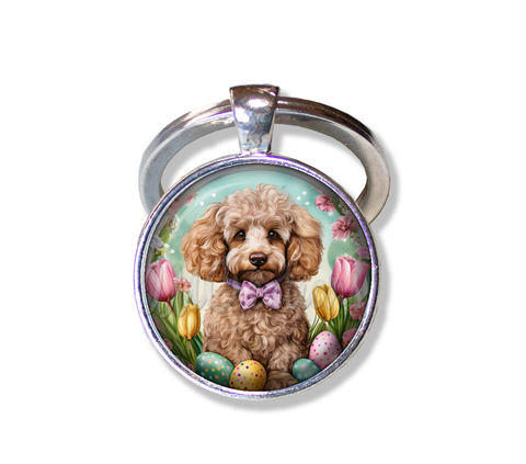 Easter Cute Poodle Doggie