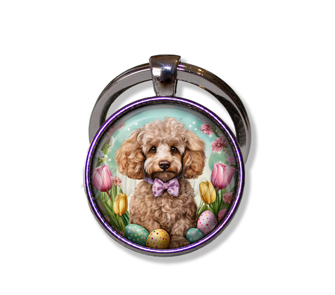 Easter Cute Poodle Doggie