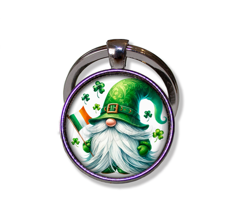 St Patrick's Day Gnome with Irish Flag