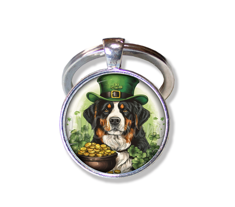 St Patrick's Day Aussie Shepherd Dog