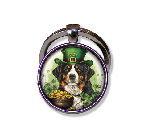St Patrick's Day Aussie Shepherd Dog