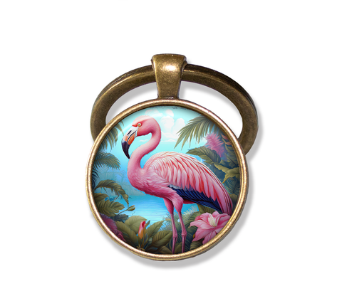 Tropical Pink Flamingo