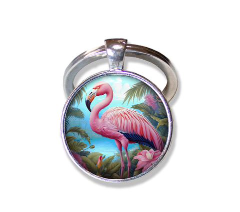 Tropical Pink Flamingo