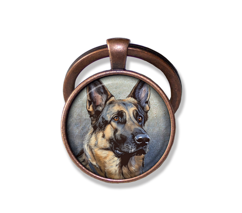 Stoic German Shepherd