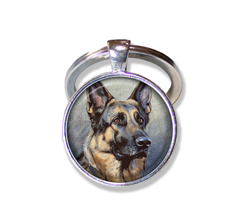 Stoic German Shepherd