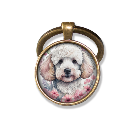 Poodle Dog Shabby Chic