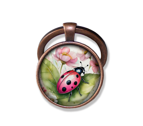 Watercolor Style Ladybug