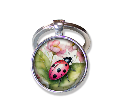 Watercolor Style Ladybug