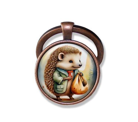 Sweet Hedgehog with Sack