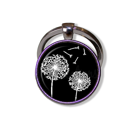 Dandelion Black and White