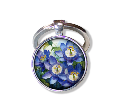Art Nouveau Passion Flowers