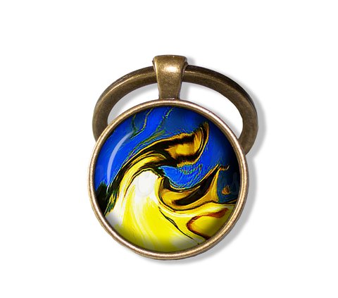 Flame Abstract Pattern Style